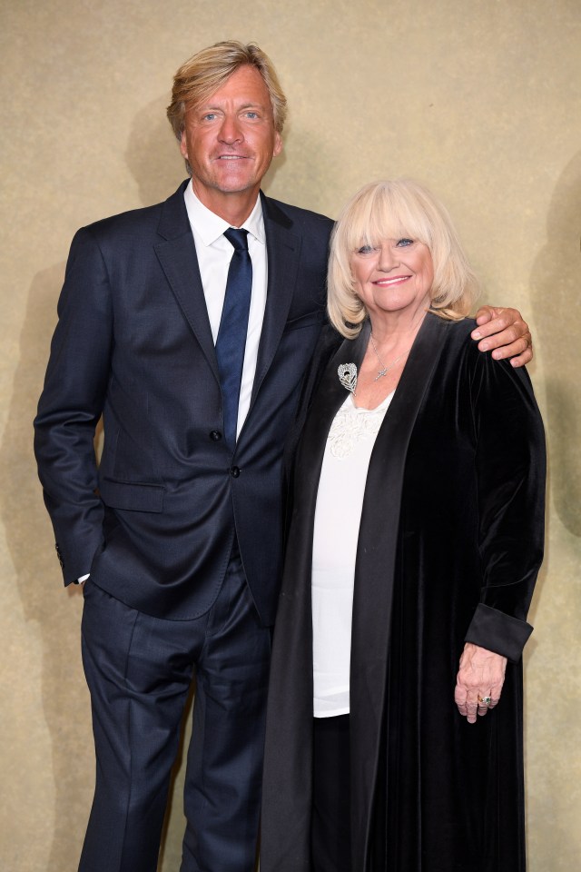 Richard Madeley and Judy Finnigan at a BAFTA tribute event.