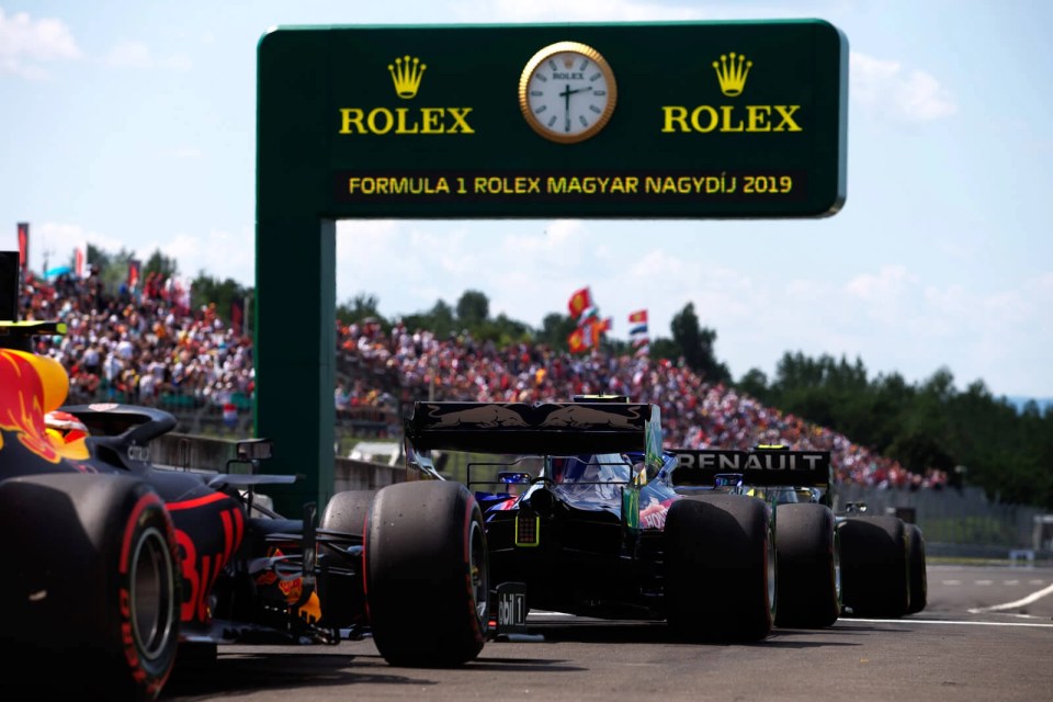 The Rolex clock has been a feature of F1 race days for over a decade