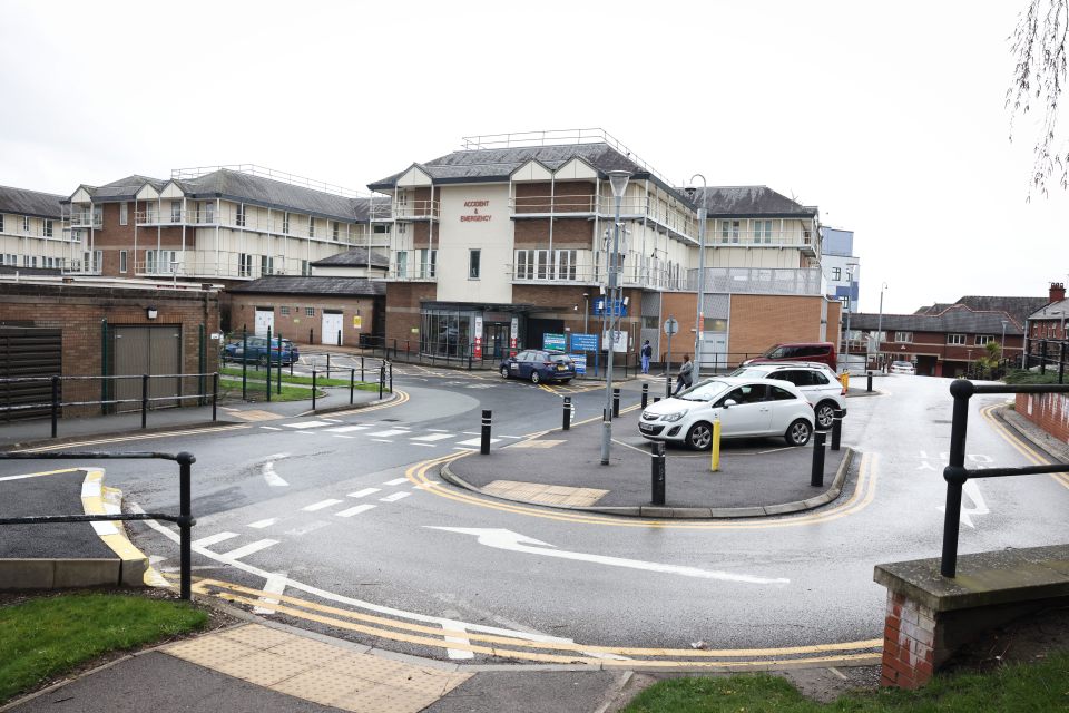 The Royal Oldham Hospital.