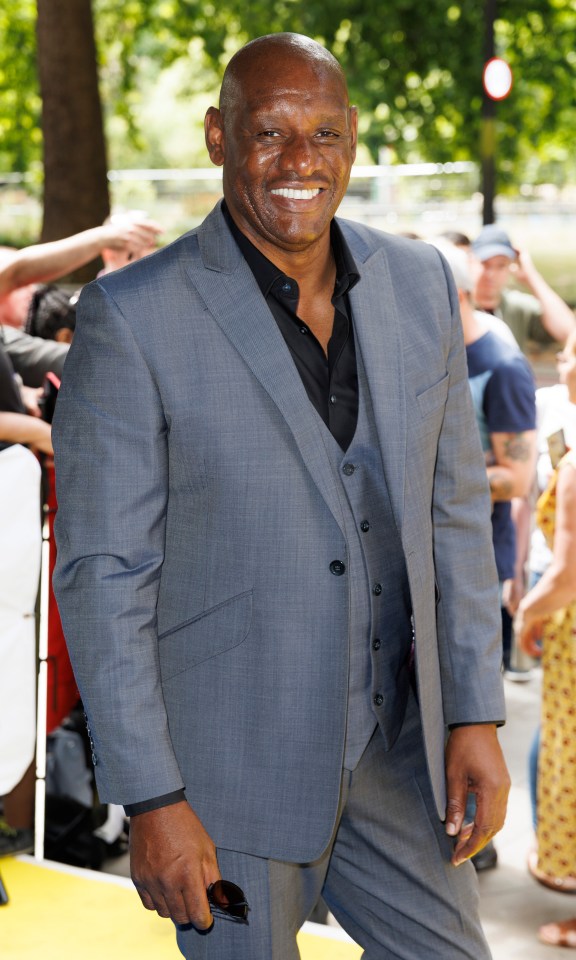 Shaun Wallace at the TRIC awards.