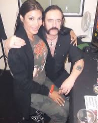 Jasmin is the ex-girlfriend of Lemmy, the late lead singer of rock band Motorhead