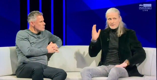 David Jones and Emmanuel Petit on Sky Sports.