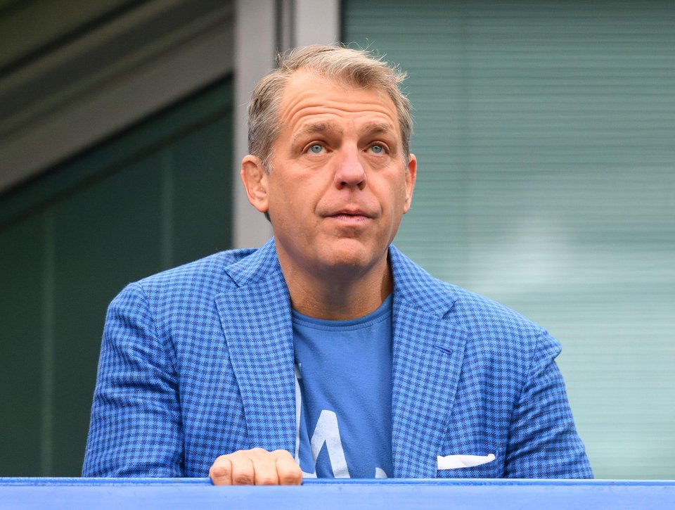 Todd Boehly, Chelsea co-owner, watching a match.