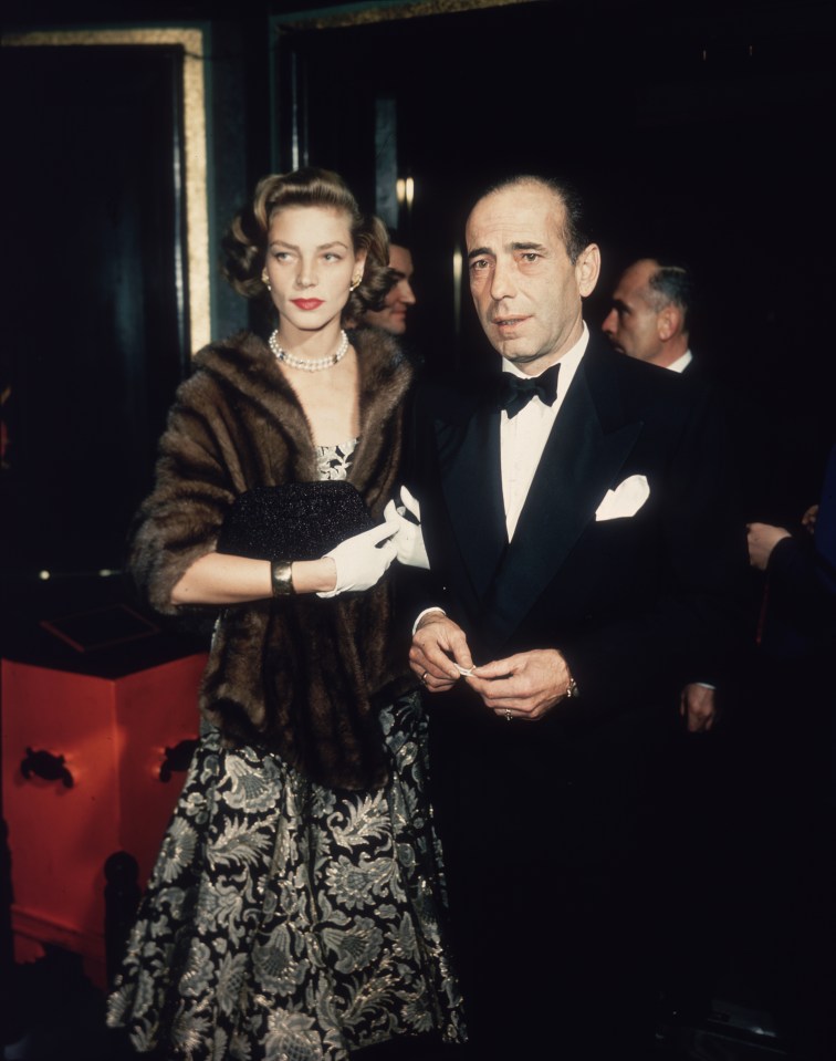 Lauren with Humphrey circa 1955