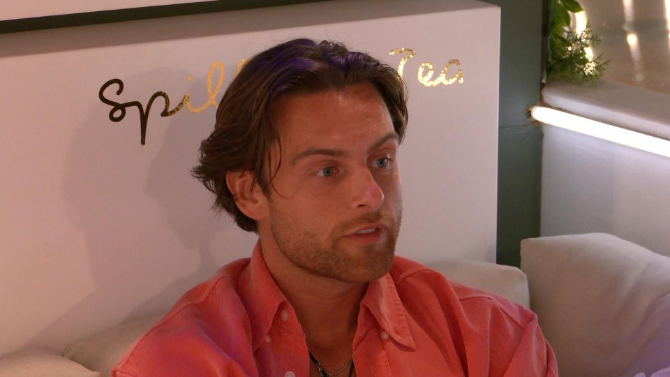 Casey O'Gorman on Love Island: All Stars.