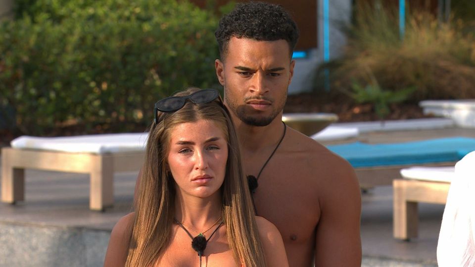 Georgia Steel and Toby Aromolaran from Love Island: All Stars.