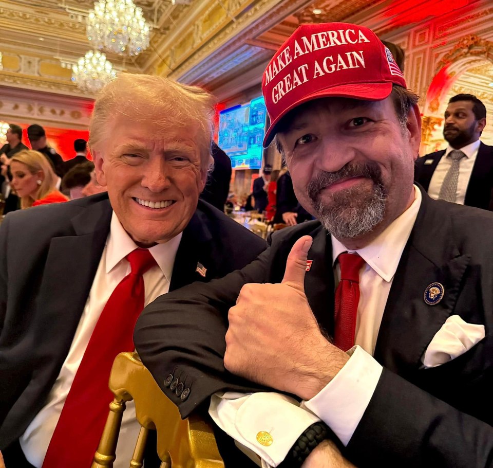 Donald Trump and Sebastian Gorka together.