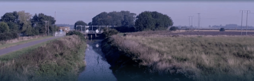 Canal scene from ITV's True Crime documentary about the Natalie Clubb murder.