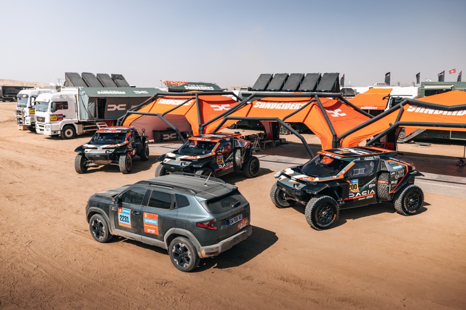 Dakar is a punishing 3,200-mile speed test across the breathtaking dunes of Saudi Arabia