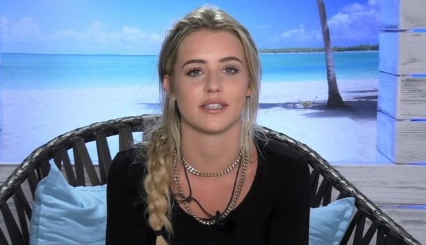 Tina Stinnes on Love Island.