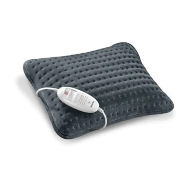 Heated cushion with controller.