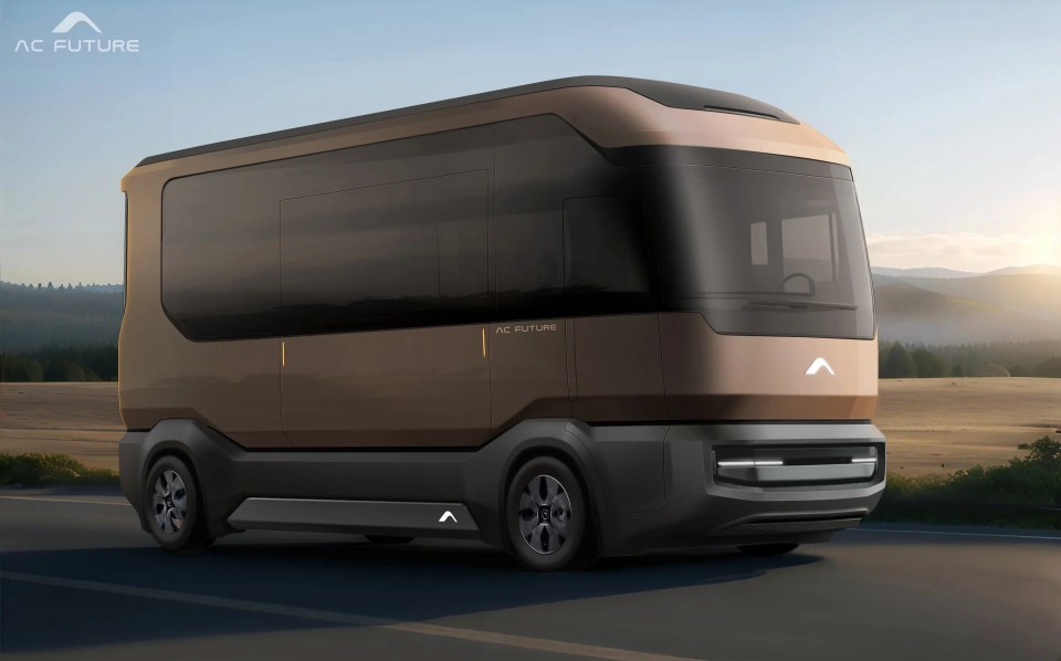 AC Future's expandable electric motorhome.