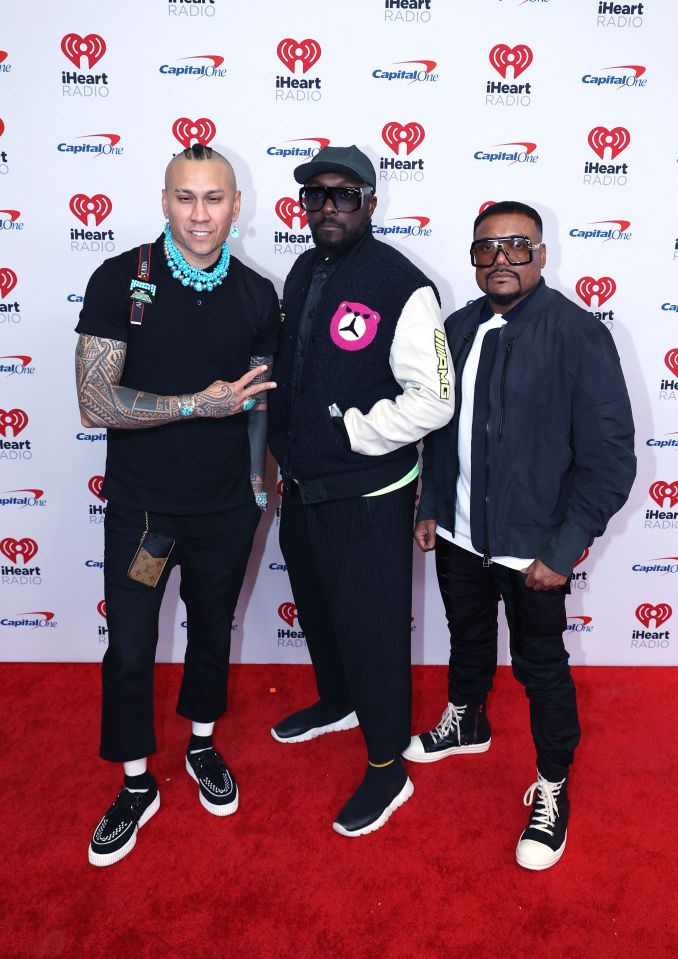 The Black Eyed Peas at the iHeartRadio Music Festival.