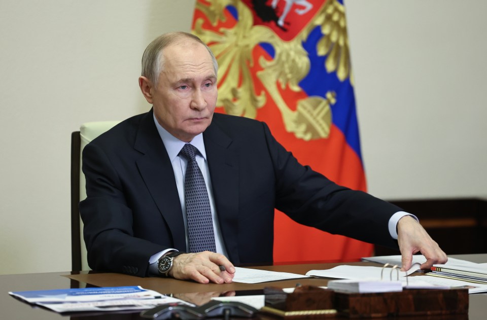 Vladimir Putin at a meeting discussing preparations for the 80th anniversary of victory in the Great Patriotic War.