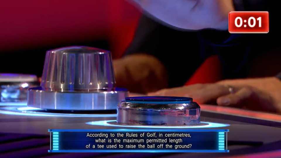 Ant and Dec answer with just one second to spare