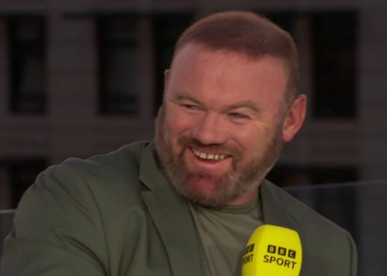 Wayne Rooney on BBC Sport.