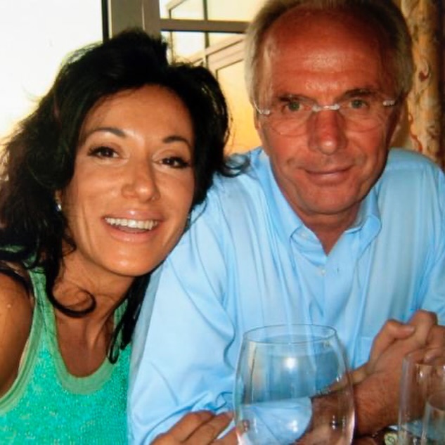 Sven-Goran Eriksson and Nancy Dell'Olio together.